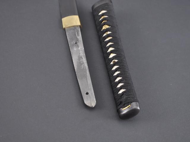 FULLY HAND FORGED CLAY TEMPER PRACTICAL SAKURA BLACK KATANA SWORD